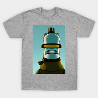 A barrel-headed robot T-Shirt